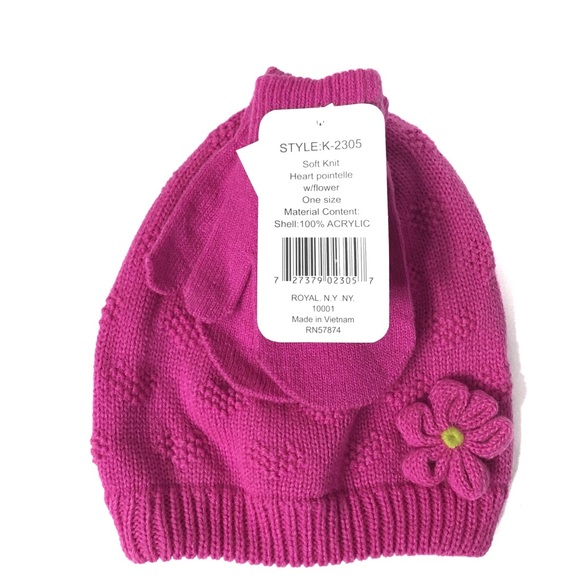 Beanie and Mitten Set - Girl Toddler 2-4 - Picture 7 of 7